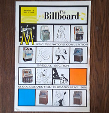 The Billboard Special Section M.O.A. Convention Chicago May 1958 Magazine picture