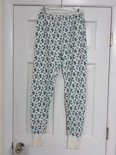 Vintage Duofold Women's 2-Layer Underwear (thermal pants) Floral Size L picture