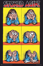 Stoned Agin by R. Crumb Mini Poster- 11