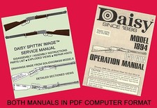 Daisy 1894 Spittin' Image™ PDF Re-drawn Service Manual + Bonus Operation Manual picture