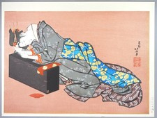 Large size, Japanese Ukiyoe, Woodblock print, Katsushika Hokusai,