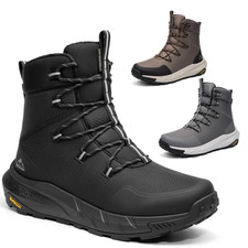 NORTIV 8 Men's Insulated Waterproof Snow Boots Lightweight Hiking Boots picture