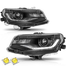 For 2016-2022 Chevy Camaro HID/Xenon LED DRL Projector Headlight Replacement picture