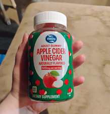 Welby Adult Apple Cider Vinegar Gummies 500mg/Serving Gluten-Free 60 Ct picture