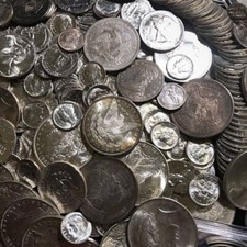 ✯90% SILVER US COINS LOT✯ UNC OLD SALE LOT BU ✯ ESTATE Pre 1964 BULLION BAR 3+✯ picture