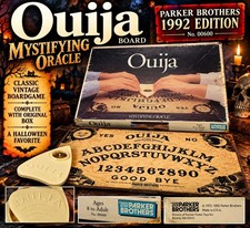 VTG 1992 Parker Bros Ouija Board Mystifying Oracle #00600 Complete w/ Planchette picture