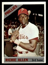 1966 Topps #80 Richie Allen a picture