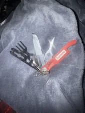 Supreme Swiss Advance Multi Tool Red Stainless Steel Rare Collectible picture