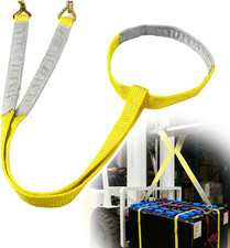 Heavy Duty Industrial Forklift Battery Lifting Sling Beam 5000 Lbs Strap picture