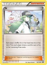 Pokémon TCG - N - 96/108 - Uncommon - Black & White: Dark Explorers [Near Mint] picture
