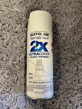 Rust-Oleum Painter's Touch 2X Ultra Cover Spray Paint, White (6 Pack) picture