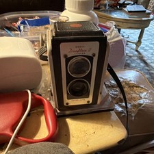 Kodak Duaflex II Vintage Box Film Camera, Black picture