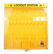 XXL TRADESAFE Lockout Tagout/Lock Out/Tag Out Station-NO LOTO Devices-Unfilled picture
