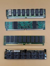 Lot of 4 Vintage RAM Memory Modules 30-Pin & 72-Pin SIMM TC picture