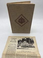 The Wayside Home of Authors Margaret M Lothrop 1940 1st HC Signed + Article picture