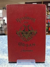 A Handbook of the Organ by J. Matthews Paperback picture