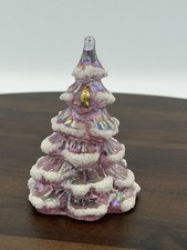 Fenton Art Glass Pink Iridescent 3