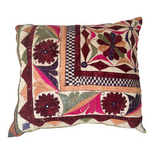 A Pillow with Uzbek Textile picture