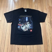 Vintage LEGO Star Wars Shirt 2007 Original Trilogy Vintage Video game Nostalgia picture