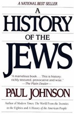 A History of the Jews Hardcover Paul Johnson picture