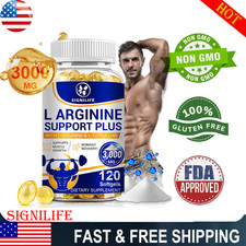 L-Arginine L-Citrulline 3000mg Extra Strength Nitric Oxide & Circulation Boost picture