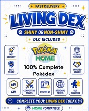 Pokemon HOME Ultimate living dex 100% | Shiny Non-Shiny | +3000 Pokemon picture