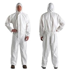 3-30 Count Disposable SMS Coverall with Hood, Painter's Suit M L XL 2XL 3XL picture
