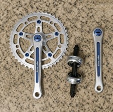 BMX Cranks Sugino Super Maxy Cross Bike Old GT Redline Haro Hutch Dyno Mongoose picture
