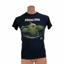 Vtg 1993 NWOT JURASSIC PARK JP T-REX  Dinosaur Eggs Hatching Black T-Shirt Sz S picture