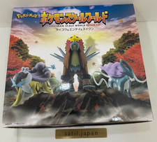 [USED] Pokemon Scale World Johto Region Raikou Entei Suicune limited Figure picture