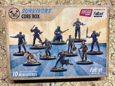 Fallout Wasteland Warfare Wasteland Survivors Core Box Modiphius NEW NIB Plastic picture