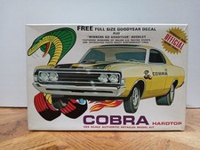 AMT 1969 Ford Torino Cobra Hardtop / Convertible RARE Model Kit # T332 200 picture