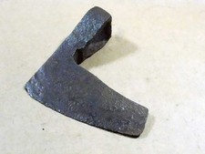 Antique Bearded Axe Circa 1700's Heavy Wrought Iron picture