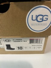 UGG K  LYNDEN   SIZE K 10 Black       100566K  Unisex picture