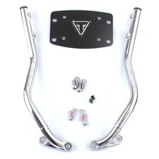 Original Vertical Chrome Backrest Kit A9759193 For Triumph Bonneville T100-T picture