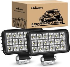Nilight 4.4 Inch Square Utility LED Work Light Flood Lamp picture