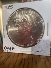 1925 Peace Silver Dollar Choice XF/AU ***RARE ORIGINAL COIN*** picture