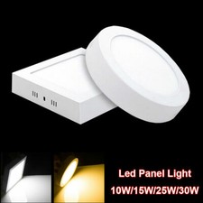Dimmable Surface Mounted Led Panel Light Ceiling Down Lamp 10W 15W 25W 30W Round picture