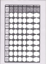 GB WATERMARK REFERENCE GUIDE SHEET A5 PAGE INVERTED, REVERSED ETC QV-QEII picture