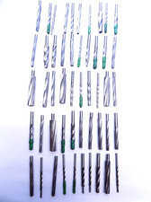 50 Assorted Short Boeing Aircraft Chucking Reamers & Core Drills Aircraft Tool picture
