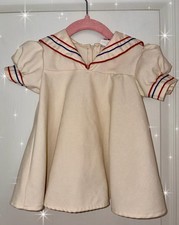 VINTAGE 1960s-1970s Philadelphia Good Lad Nautical Size 18 Month Dress. NWOT picture