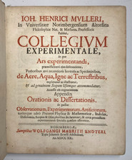1721 Muller Collegium Experimentale Optics Magic Lantern Camera Obscura 9 Plates picture