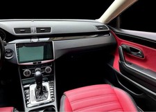 Interior Dash Trim Cover Set for Renault Clio HB 99-2006 9 PCS Piano Black Look picture