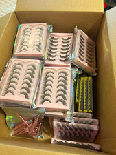 BULK EYELASHES 30 SETS OF 14 PAIRS Comes with clusters and application tools picture