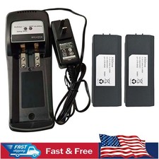 2x H3786692 AX-HI6692 HIA7220 7.2V Battery +1x 100-240V XSDrive Battery Charger  picture