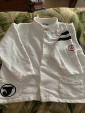 10 VTG. JAMS WORLD SURF LINE INTERNATIONAL Button Up Rugby Style Shirt Honolulu picture