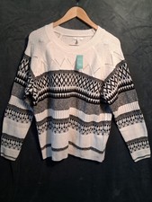 Maurices Women’s 2X Ivory knit pull over Sweater New picture