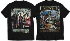 Yungstar Throwed Yung Playa Rap Tee Hip Hop Album Cover T-Shirt XL Front & Back picture