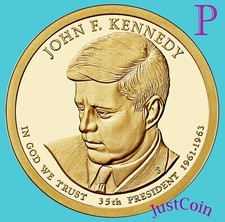 2015-P JOHN F KENNEDY PRESIDENTIAL DOLLAR UNCIRCULATED FROM MINT ROLLS picture