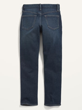 NWT Old Navy Boys Built-In Flex Skinny Jeans Size 14 Classic Denim Blue New picture